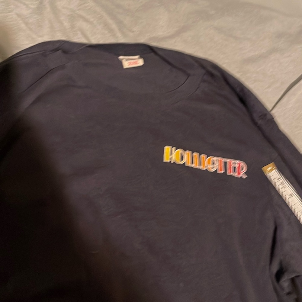 Great condition mid 2000s vintage Hollster long sleeve graphic back shirt